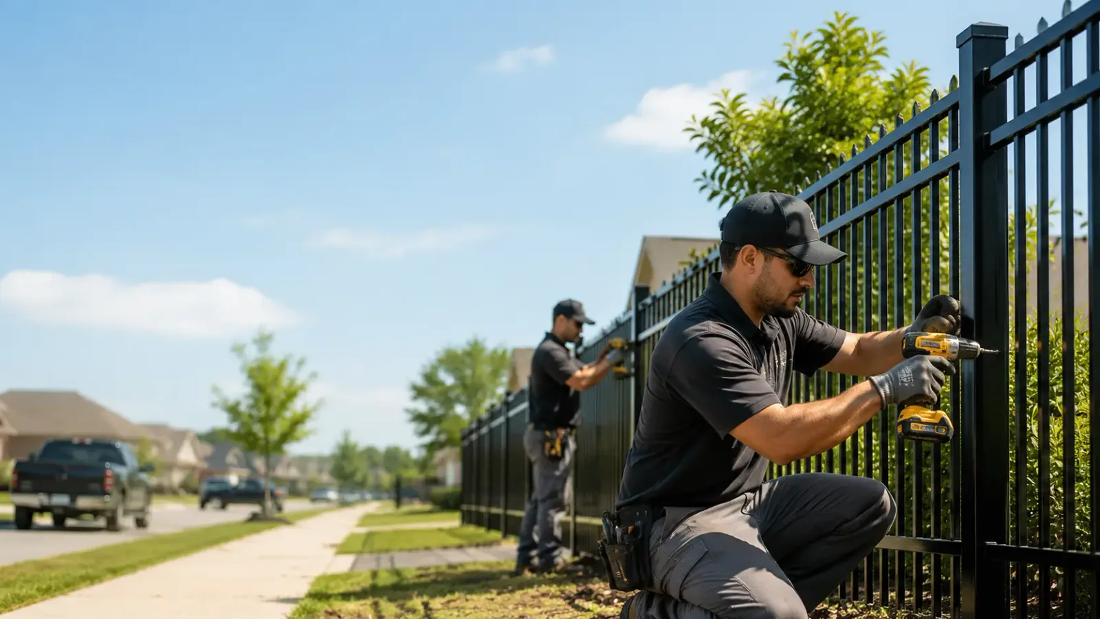 Metal Fence Installation in New Washington, IN